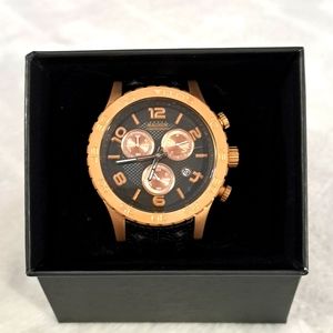 NIB Magnum Captain Quartz Men's Watch